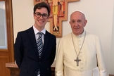 Em 2020, o missionário René Breuel participou de uma reunião com o papa Francisco e outros 10 pastores evangélicos. (Foto: Arquivo pessoal)