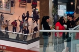 Os jovens pregaram e oraram por muitas pessoas. (Foto: Reprodução/Instagram/pr_jorge.ignacio).