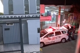O ataque aconteceu na igreja Congregação Cristã em Osasco. (Foto: Reprodução/SBT News Manhã).