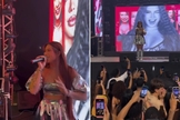 Keylla Kawano se despediu dos fãs em seu último show. (Foto: Reprodução/Instagram/DJ Japa).