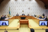 Sessão plenária do STF. (Foto: Imagem ilustrativa/Antonio Augusto/STF).