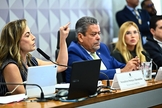 A influenciadora Virginia Fonseca prestou depoimento na CPI das Bets. (Foto: Andressa Anholete/Agência Senado).