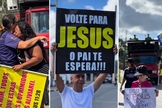 Cristão no evangelismo de rua. (Foto: Reprodução/Instagram/Anderson de Souza)