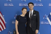 Yaron Lischinsky e Sarah Lynn Milgrim. (Foto: X/Embaixada de Israel nos EUA).