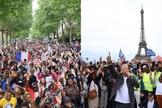 Os participantes anunciaram Jesus pelas ruas de Paris. (Foto: Instagram/Jean-Luc Trachsel ministries).
