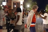  Leoule Yared foi atacado verbalmente por um homem. (Foto: Reprodução/YouTube/Soldier4christ).