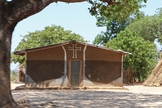 A igreja localizada na aldeia atacada. (Foto: Portas Abertas)