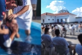 Mais de 40 detentos foram batizados. (Foto: Universal).