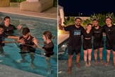 Lucas Paquetá foi batizado no Rio de Janeiro. (Foto: Instagram/Lucas Paquetá).