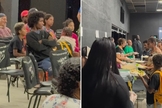 O culto. (Foto: Reprodução/Instagram/Leonardo Apicelo)