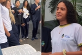 O evangelismo na escola. (Foto: Reprodução/Instagram/Cassiano Felix)