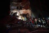 Após os ataques do Irã, soldados do comando da Frente Interna resgatam e ajudam civis. (Foto: IDF)