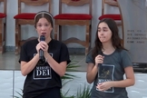 Karol Boldt viveu uma transformação. (Foto: Reprodução/YouTube/ Livres Para Adorar). 