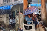 A congregação da Njfc Church continuou adorando em meio a chuva. (Foto: Reprodução/Instagram/Njfc Church India).