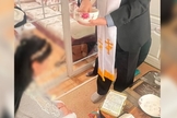 O batismo das novas convertidas foi realizado em um local secreto. (Foto: Portas Abertas Reino Unido.