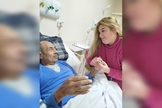 João Luiz e a neta Kauani. (Foto: Reprodução/g1)