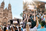 O evento “City of Light” atraiu uma multidão ao ar livre no centro de Nuremberg. (Foto: Instagram/City of Light).