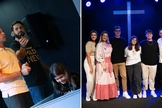 Valentina levou toda a sua família a Jesus. (Foto: Reprodução/Instagram/Reino Graça Church)