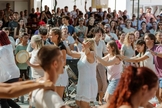 Cristãos de 6 países no Festival Srcokret, em junho de 2025. (Foto: Facebook/Festival Srcokret)