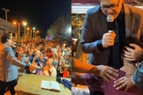 Os cristãos pregaram o Evangelho nas ruas de Paraíso do Tocantins. (Foto: Reprodução/Instagram/Clebison Bandeira).