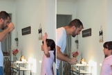 Thiago e Hanna. (Foto: Reprodução/Instagram/Juliana Tartari)