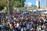 População de Campo Grande participa da Marcha para Jesus. (Foto: Prefeitura Campo grande)