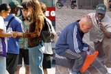 Na Maratona de Evangelismo, cristãos pregaram em parques, praças e ruas. (Foto: Instagram/Go Revival Europe).