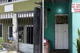 Fachadas das casas em Flor de Bastión e na Cidadela Rotaria, onde famílias evangélicas foram assassinadas, exibiam textos bíblicos. (Foto: Reprodução/Evangélico Digital)