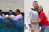 Erika Santos e Carlos Eduardo. (Foto: Reprodução/Instagram/Erika Santos)
