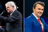 Franklin destacou o legado de fé deixado por Charlie Kirk. (Foto: BGEA/Turning Point USA).