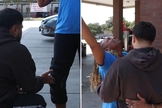 Mario e a mulher no local. (Foto: Reprodução/YouTube/Mario Esparza)