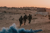 As tropas das IDF em operações terrestres na cidade de Gaza. (Foto: IDF)