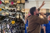 O flash mob levou vidas a Jesus. (Foto: Reprodução/Instagram/Allan Machado).