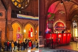 A igreja protestante Heilig-Kreuz se tornou o café/bar “Pandoras”. (Foto: Instagram/Pandoras).