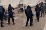 Os terroristas estão executando palestinos e aplicando punições severas. (Foto: Reprodução/X/Ihab Hassan)