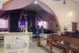 Igreja Apostólica de Cristo é atacada por jihadistas durante culto. (Captura de tela/Instagram/Lindaikejiblog)