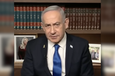 Benjamin Netanyahu: “Israel está pronto para ajudar o povo do Irã”. (Captura de tela/YouTube/Erin Molan)