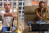 Cleber Santos aprendeu a tocar trombone. (Foto: Reprodução/Instagram/Cleber Santos).