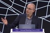 O professor e historiador Yuval Noah Harari em Davos, na Suíça, em 2026. (Foto: YouTube/ Fórum Econômico Mundial)