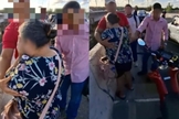 A mulher foi salva por um grupo de pessoas em Pernambuco. (Foto: Reprodução/Instagram/Ruberty Willian).