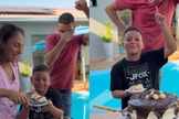Gabriel surpreendeu sua família ao dedicar o bolo a Cristo. (Foto: Reprodução/Instagram/Rosane Rocha).