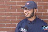 Jayden Cintron, funcionário da Chick-fil-A, em entrevista à WITN First Alert. (Captura de tela/WITN First Alert)