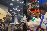 Os recém-chegados foram recebidos com festa em Israel. (Foto: Reprodução/Instagram/Ministry of Aliyah and Integration).