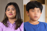  Jhoncent sonhou com Jesus e levou mãe à fé cristã. (Captura de tela/CBN News)