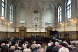Sessão do Supremo Tribunal da Eslovênia em Liubliana. (Foto: Instagram/vrhovnosodisce)
