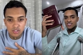 O MC Brinquedo anunciou sua conversão a Jesus. (Foto: Reprodução/Instagram/MC Brinquedo).