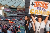 O evento "The Change" atraiu 40 mil pessoas ao estádio Riyadh Air Metropolitano. (Foto: Instagram/The Change).
