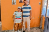 Pedro e o Pastor Jacob. (Foto: Reprodução/IMB)