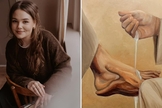 A artista cristã Leonie Gort. (Foto: Reprodução/Leonie Gort)