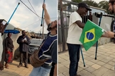 A cura do homem durante o evangelismo. (Foto: Reprodução/Instagram/Luca Martini)
